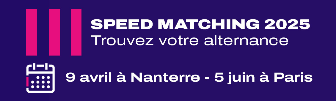 Speed Matching du Groupe IGENSIA Education - Dates